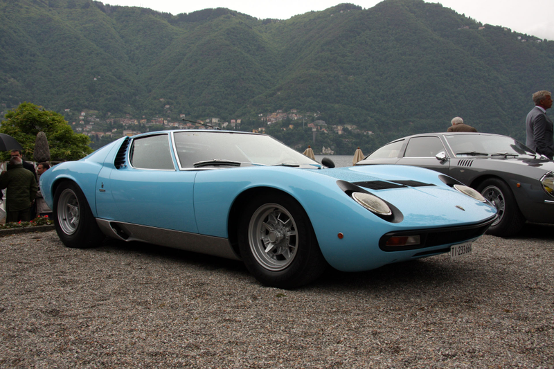 Illustration for article titled Even The Lamborghini Miura's Tires Scream Speed
